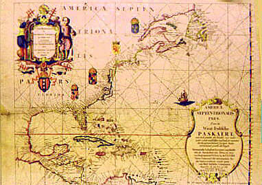Map of North America 1621