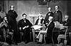 Meeting amongst Political Leaders on Emancipation Proclamation.