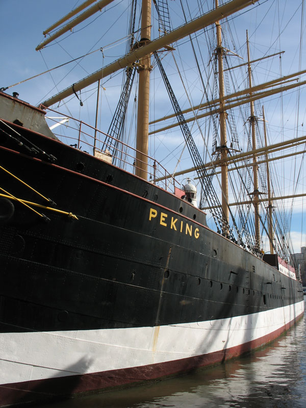 Tall Ship Peking at the Seaport