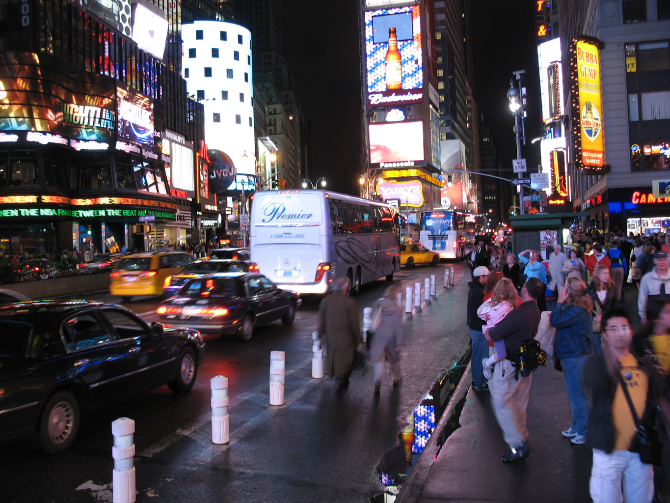 Times Square, Facing South